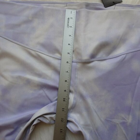 Nike Plus Icon Clash Cropped Leggings Light Thistle Purple Workout Training 2X - Picture 7 of 12